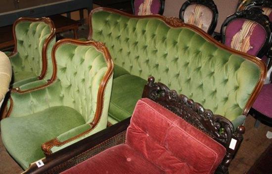 Showwood, sofa and 2 armchairs(-)